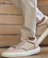 Shoecide Sho2505 - Keten Erkek Ayakkabı Bej/bej