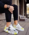 Shoecide Sho255 Bağcıklı Yüksek Taban Cbt Colorfull Erkek Ayakkabı S.beneklı