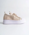 Shoecide Sho2601 - Triko Erkek Ayakkabı Bej