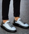 Shoecide Sho295 - Cst Sollıevo Erkek Ayakkabı Beyaz/sıyah