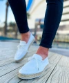 Shoecide Sho311 - Espadril Erkek Ayakkabı Beyaz