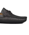 Shoecide Simena Siyah Hakiki Deri Erkek Loafer Ayakkabı