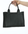 Shoecide Siyah Deri Mini Tote Çanta