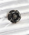 Shoecide Siyah Gül Model Broş