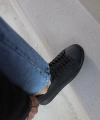Shoecide Sneakers Ayakkabı 010 Siyah (siyah Taban)