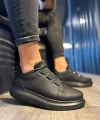 Shoecide Sneakers Ayakkabı 889 Siyah (siyah Taban)