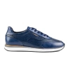 Shoecide Street Lacivert Hakiki Deri Erkek Spor (sneaker) Ayakkabı