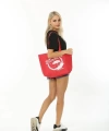 Shoecide Summer Beach Bag Plaj Çantası Kırmızı