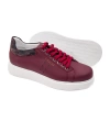 Shoecide T-racer Hakiki Deri Bordo Erkek Sneaker