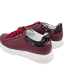 Shoecide T-racer Hakiki Deri Bordo Erkek Sneaker