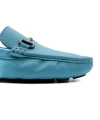 Shoecide Troya Açık Mavi Hakiki Deri Erkek Loafer Ayakkabı