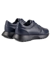 Shoecide Vstrom Lacivert Hakiki Deri Erkek Spor (sneaker) Ayakkabı