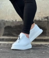 Shoecide Wg010 Beyaz Cilt Erkek Casual Ayakkabı