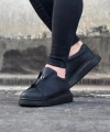 Shoecide Wg010 Kömür Cilt Erkek Casual Ayakkabı