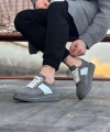 Shoecide Wg011 Gri Süet Erkek Casual Ayakkabı