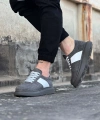 Shoecide Wg011 Gri Süet Erkek Casual Ayakkabı