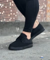Shoecide Wg016 Kömür Triko Erkek Casual Ayakkabı