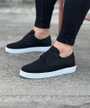 Shoecide Wg016 Siyah Triko Erkek Casual Ayakkabı