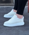 Shoecide Wg019 Beyaz Triko Erkek Casual Ayakkabı