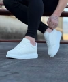 Shoecide Wg019 Beyaz Triko Erkek Casual Ayakkabı