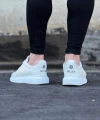 Shoecide Wg019 Beyaz Triko Erkek Casual Ayakkabı