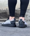 Shoecide Wg019 Gri Siyah Triko Erkek Casual Ayakkabı