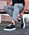 Shoecide Wg022 Siyah Erkek Casual Ayakkabı