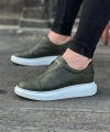 Shoecide Wg023 Haki Günlük Casual Erkek Ayakkabı