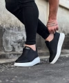 Shoecide Wg023 Siyah Günlük Casual Erkek Ayakkabı