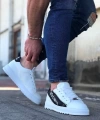 Shoecide Wg027 Beyaz Siyah No Limit Erkek Casual Ayakkabı