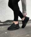 Shoecide Wg049 Kömür Düz Casual Erkek Ayakkabı