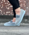 Shoecide Wg061 Gri Triko Babet Erkek Casual Ayakkabı