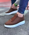 Shoecide Wg08 Taba Düz Erkek Casual Ayakkabı