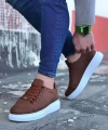 Shoecide Wg08 Taba Düz Erkek Casual Ayakkabı