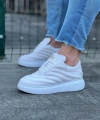 Shoecide Wg094 Beyaz Cilt Erkek Casual Ayakkabı