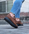 Shoecide Wg094 Taba Siyah Erkek Casual Ayakkabı