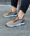 Shoecide Wg103 Taba Triko Erkek Spor Ayakkabı