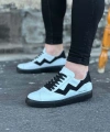 Shoecide Wg160 Beyaz Siyah Erkek Casual Ayakkabı