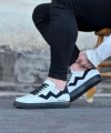 Shoecide Wg160 Beyaz Siyah Erkek Casual Ayakkabı