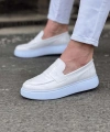 Shoecide Wg161 Beyaz Rugan Erkek Casual Ayakkabı