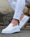 Shoecide Wg161 Beyaz Rugan Erkek Casual Ayakkabı
