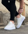 Shoecide Wg162 Beyaz Ortopedik Taban Erkek Casual Ayakkabı