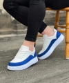 Shoecide Wg162 Beyaz Sax Ortopedik Taban Erkek Casual Ayakkabı