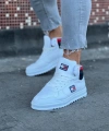Shoecide Wg220 Beyaz Erkek Yarım Bilek Bot