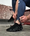 Shoecide Wg300 Siyah Triko Sargı Taban Casual Erkek Ayakkabı