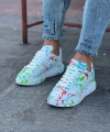 Shoecide Wg501 Yeşil Boyalı Erkek Casual Ayakkabı