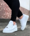 Shoecide Wg502 Beyaz Kapitone Erkek Casual Ayakkabı