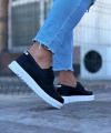 Shoecide Wg506 Siyah Erkek Saraclı Casual Ayakkabı