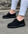 Shoecide Wg508 Kömür Süet Ortopedik Taban Erkek Casual Ayakkabı