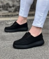 Shoecide Wg508 Kömür Süet Ortopedik Taban Erkek Casual Ayakkabı